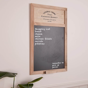 Chalkboard Blackboard Wooden Frame Office Notice Menu Sign Score Board 40 x  60cm