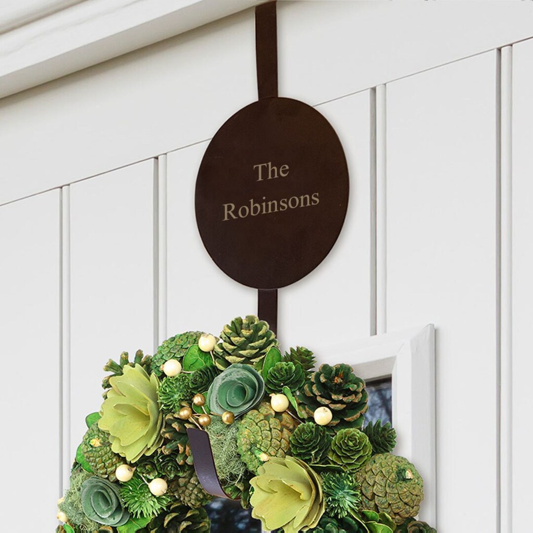 Door wreath hangers for upvc doors clearance