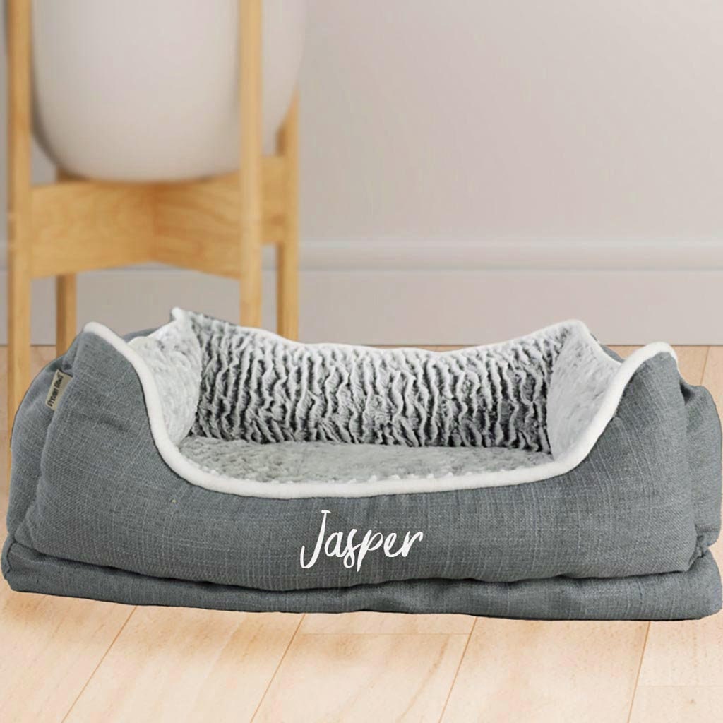 Personalised Dog Bed Machine Washable Super Soft Orthopaedic Etsy UK