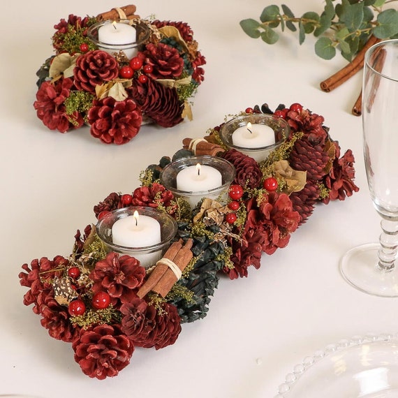 Festive tea light holders outlet