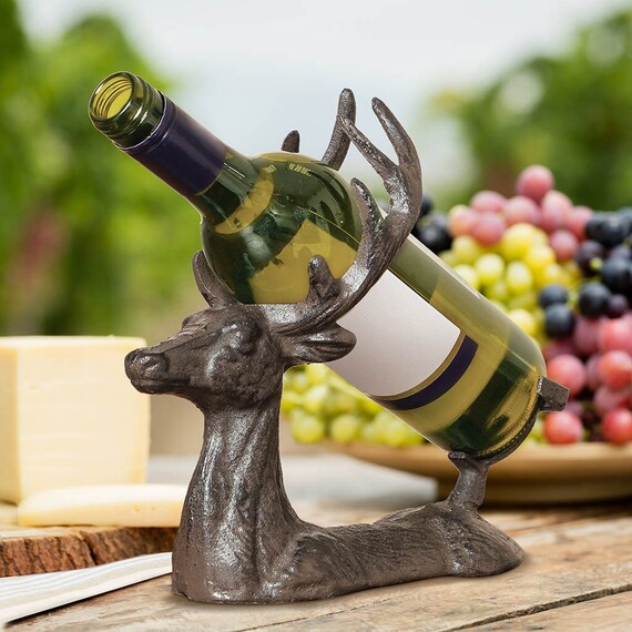 iron wine holder