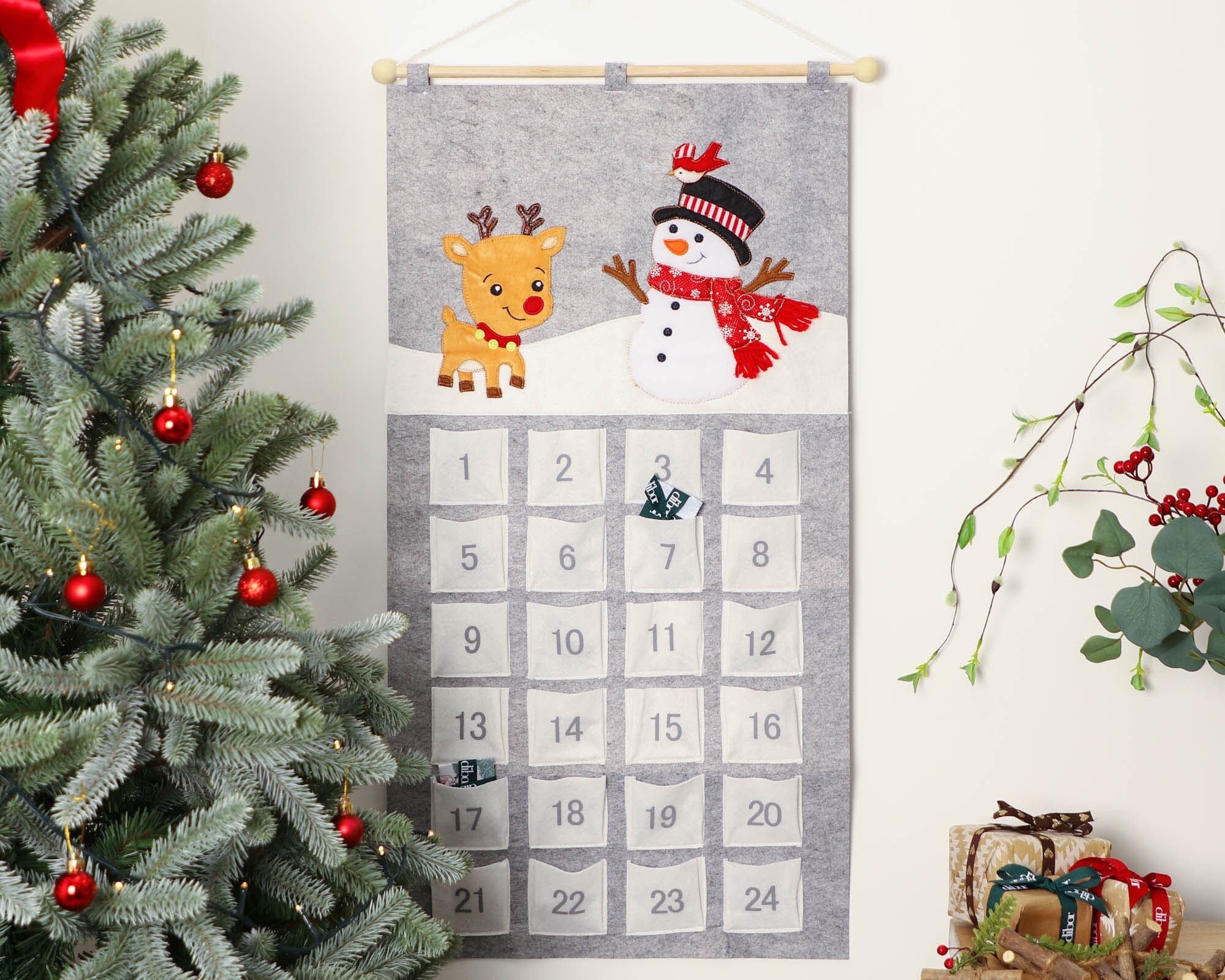 Christmas Tree Calendar Diy Christmas Tree Advent Calendar Wall Door Christmas Tree Calendar Diy Christmas Tree Advent Calendar Wall Door