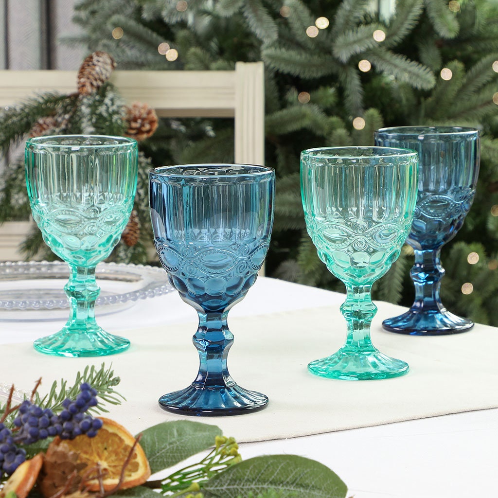 Set of Four Ranelagh Small Wine Goblets - Clear