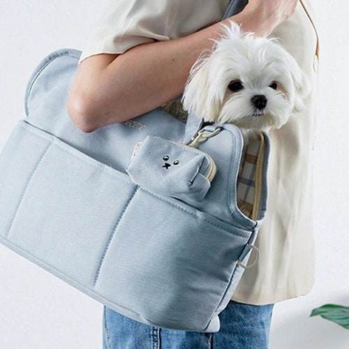Puppy Shoulder Bag for Dog Mom Pet Carrier Bag Dog Lover Etsy