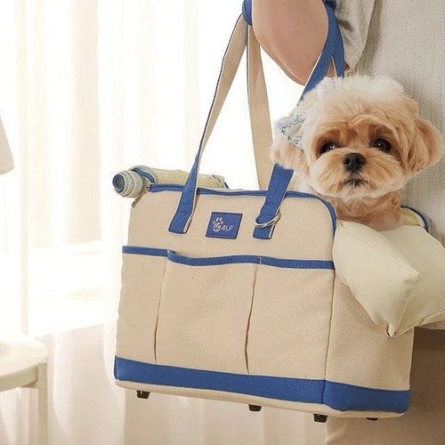 Puppy Shoulder Bag for Dog Mom Pet Carrier Bag Dog Lover Etsy