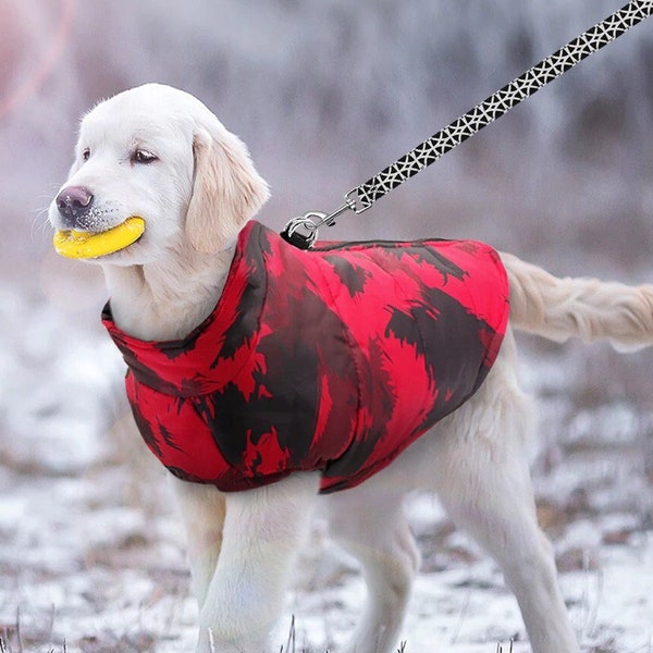 Winter Dog Vest Etsy