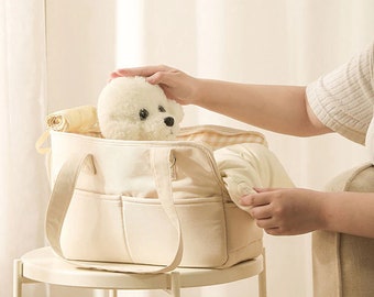  BELLAMORE GIFT Pet Carrier Dog Puppy Travel Handbag