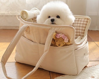  BELLAMORE GIFT Pet Carrier Dog Puppy Travel Handbag