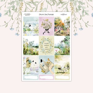 Wildflower Weekly Kit |  Gold and Silver Foil | Full kit | Floral Deco Add On | A La Carte available