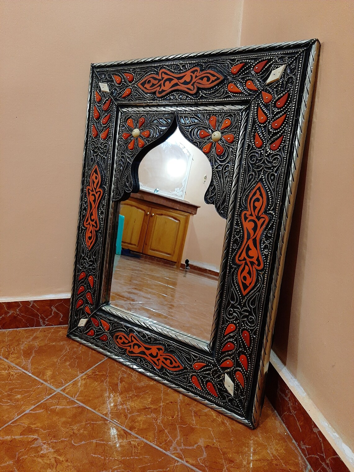 Moroccan Mirrors 60cm/45cm 100 Handcrafted Wall Mirror Etsy UK