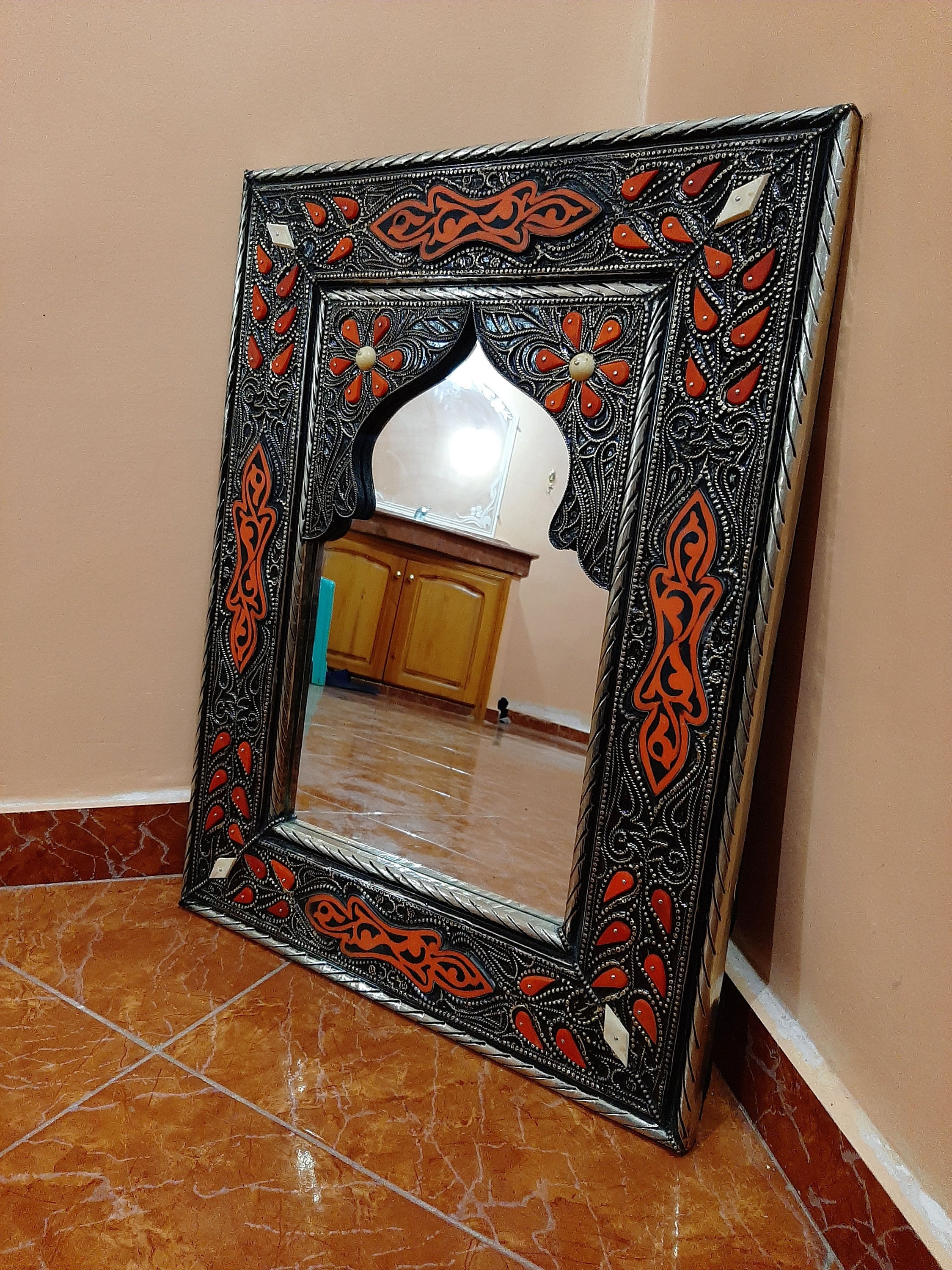 Moroccan Mirrors 60cm/45cm 100 Handcrafted Wall Mirror Etsy