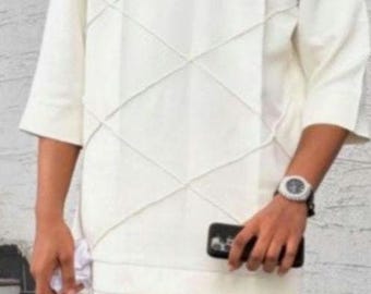 African Men's Outfit; African Men Traditional Outfit; African Outfit, African Men's Suit, African  African Senator wears