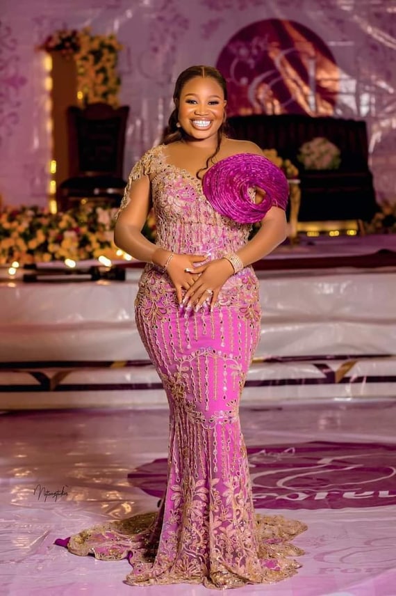 Wedding Jewellery With Pink Gown Beautiful Luxury Wedding Outfit