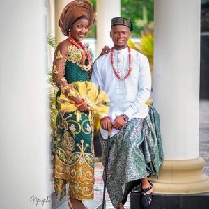 Couples Traditional Wedding Attire