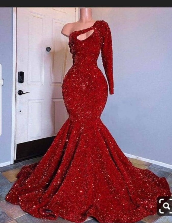 African Women Outfit, African Wedding Dress, sequins for Women, African  Women outfit, Prom Dress,, Reception Outfit