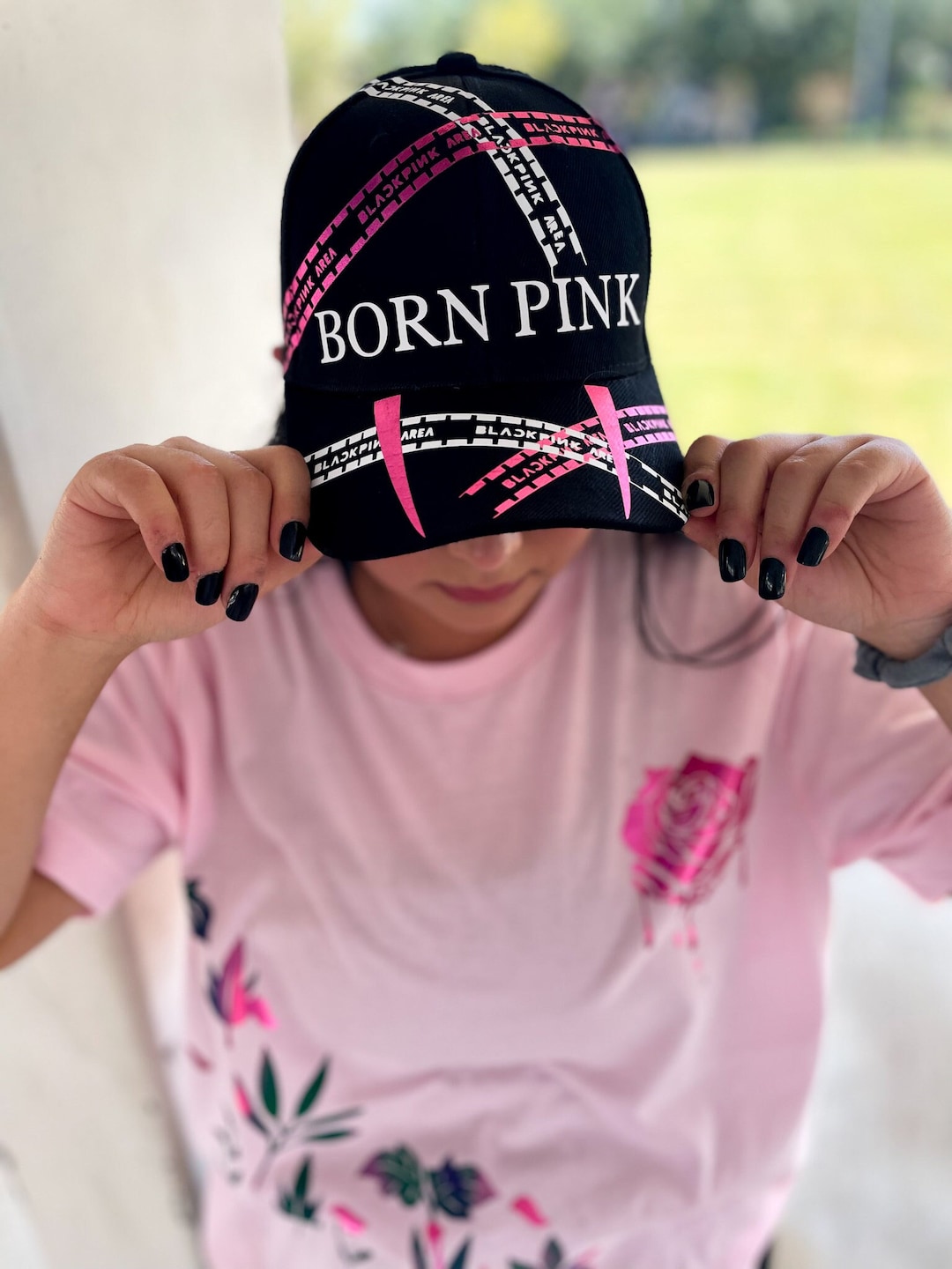 RACAL キャップ blackpink Rosie era baseball RACAL キャップ blackpink Rosie era baseball RACAL キャップ