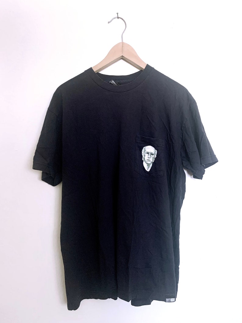 Seinfeld Rare vintage Larry David Pocket Shirt XL Vintage 90s T