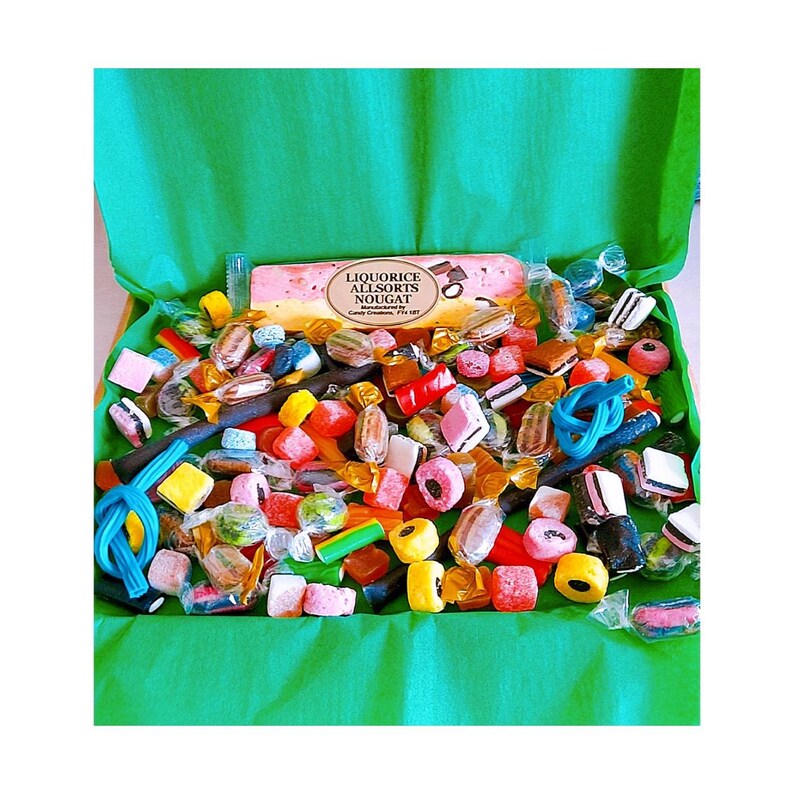 Liquorice Hamper Liquorice Gift Sweet Hamper Sports Etsy