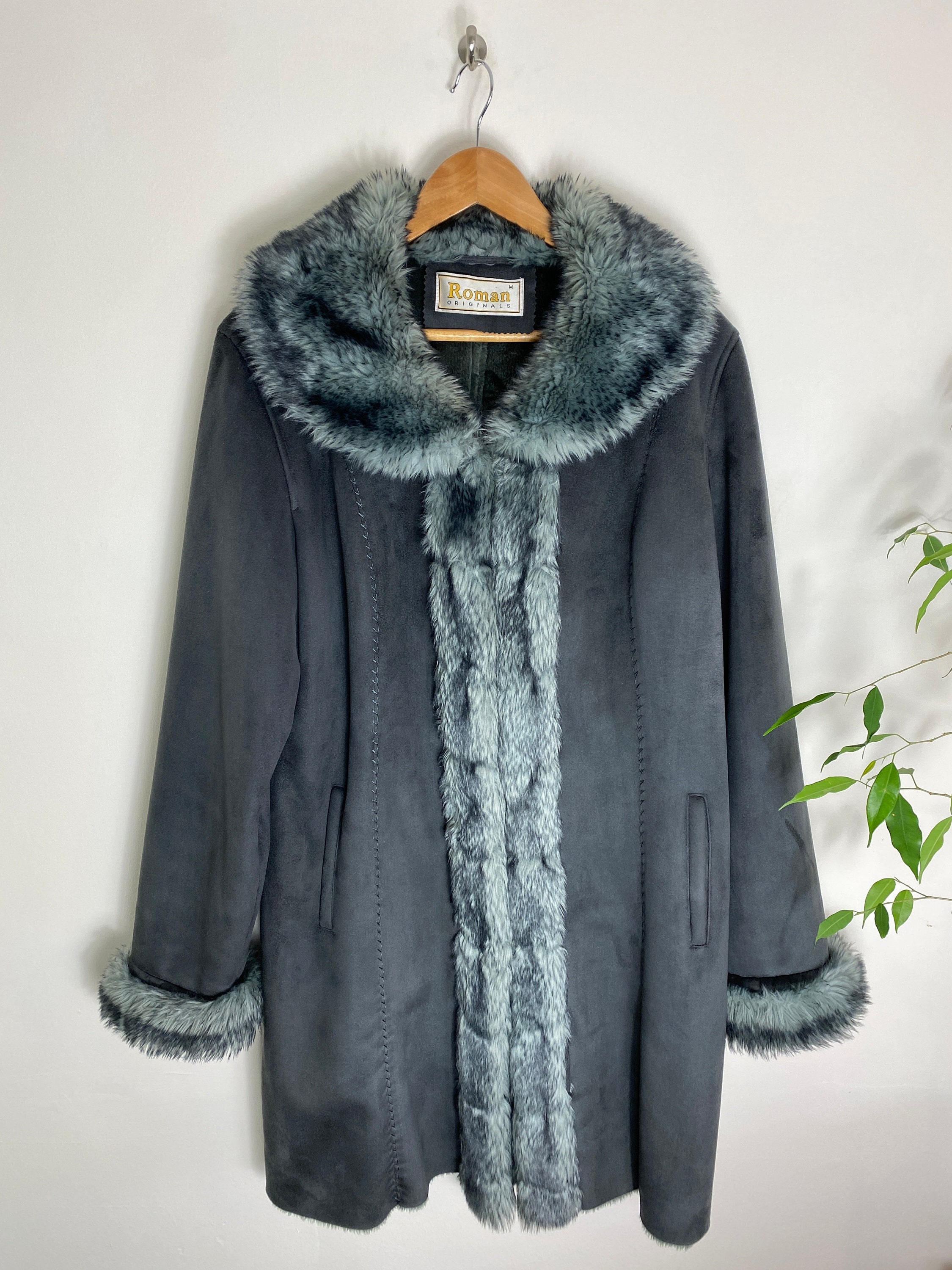 Roman fur deals coat
