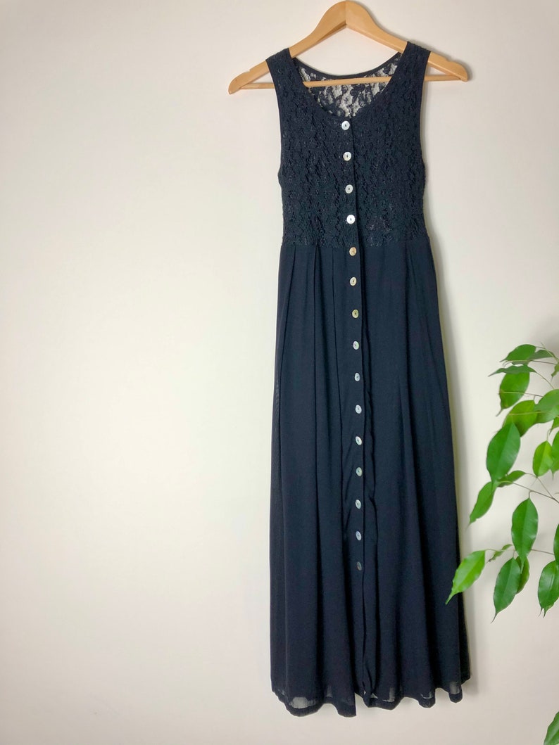 vintage lace maxi