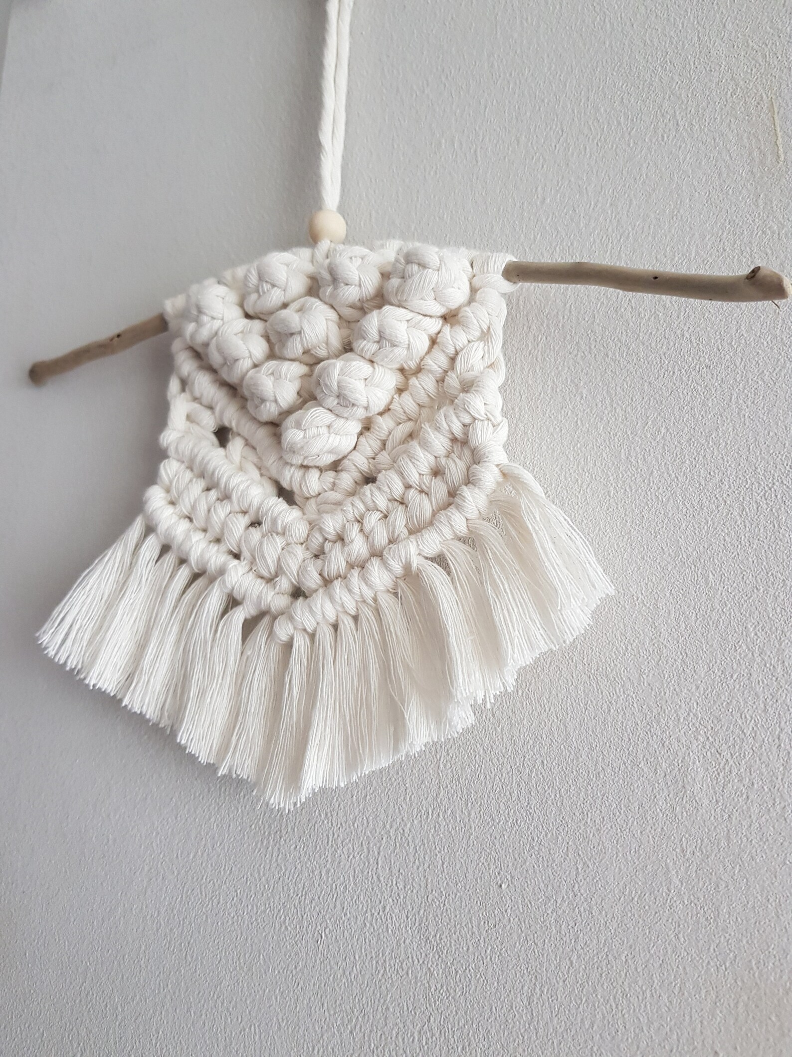 Small hanging wall decor macrame wall hanging pieces baby Etsy