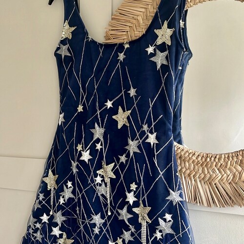 star is born sequin dress navy Star Is Born Sequin Dress Navy Fashion Nova
