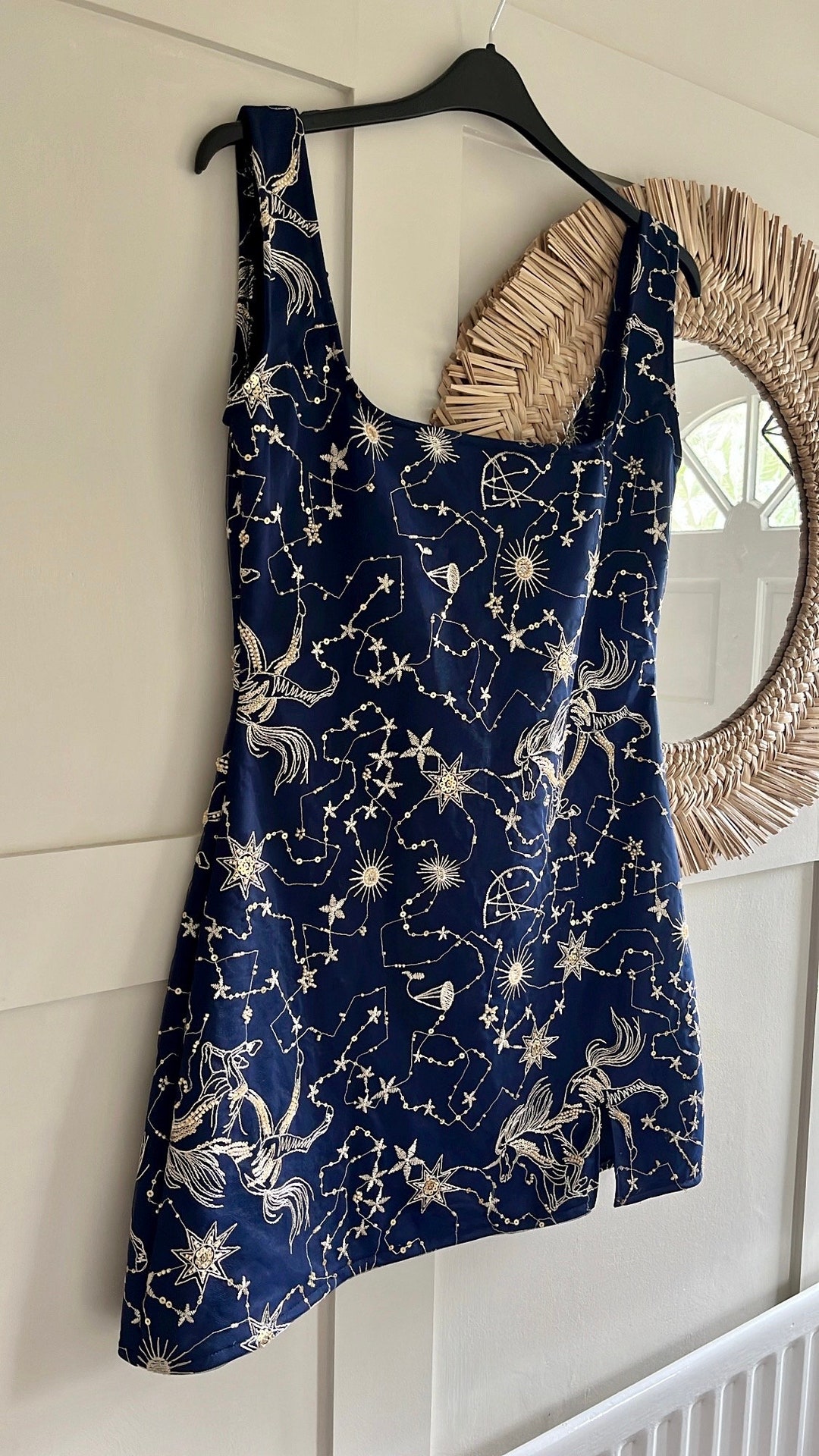 midnight beaded dress Marsoni by Colors MV1352