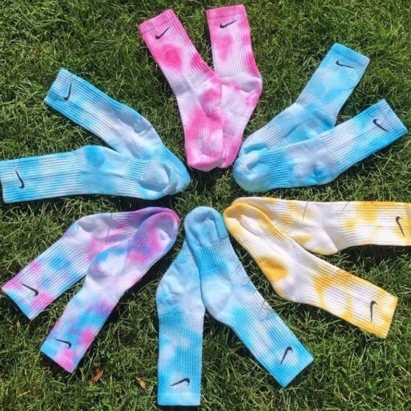 Tie Dye Socks Etsy