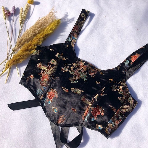 Handmade Corset Top Sustainable Etsy