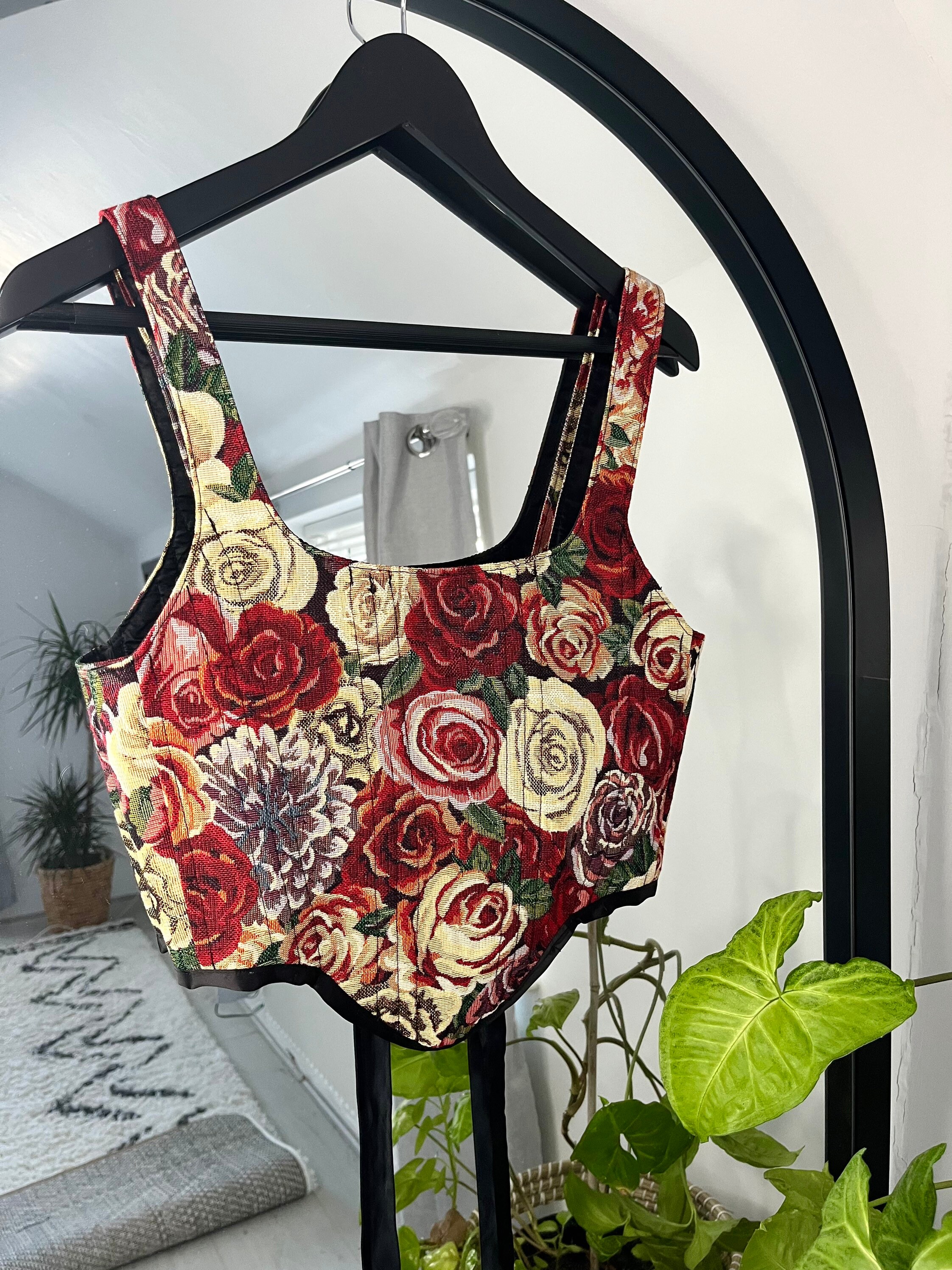 flower shadow bustier meltthelady