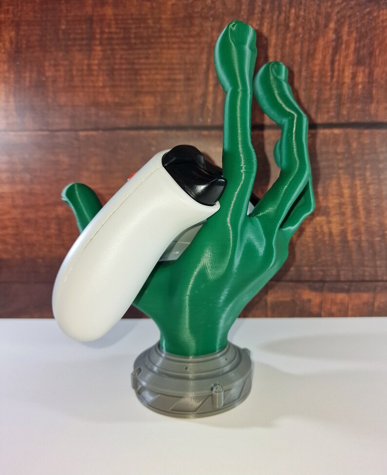Buy 3D Printed Alien Hand Controller Holder: Gaming Room Decor Online ...