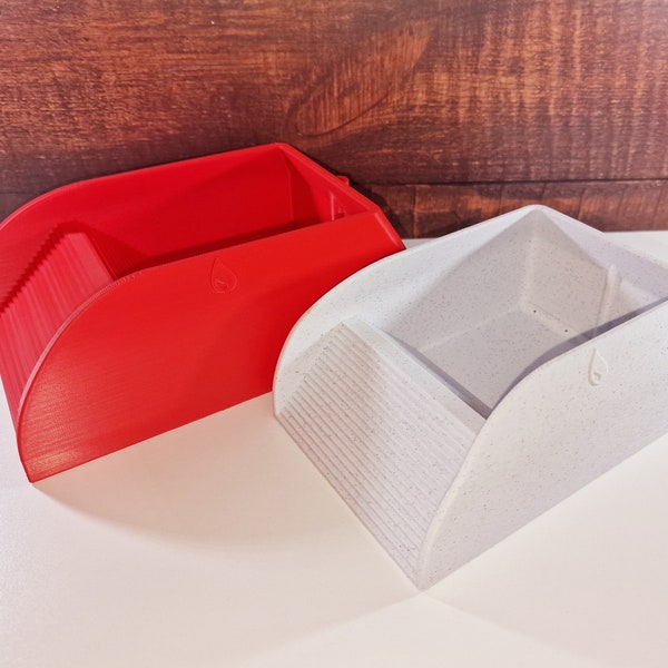 Premium Hermit Crab (Tortoise) Pools - 3D Printed (Pair) for Fresh & Ocean Water - Made in UK