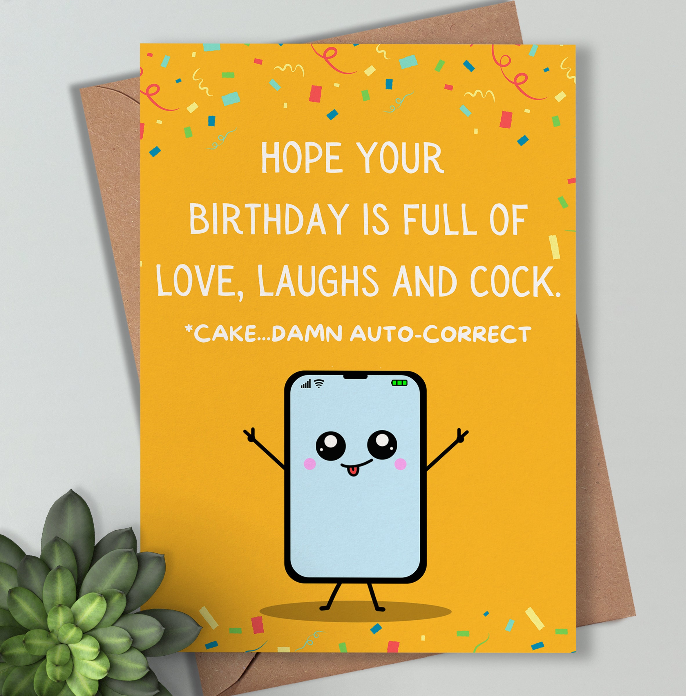 Dick Birthday Card pic