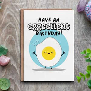 Cartão de feliz aniversário, Cartão de felicitações de aniversário excelente, Cartão de trocadilho de aniversário, Cartão de aniversário engraçado e fofo, Cartão de aniversário simples, Cartões de aniversário
