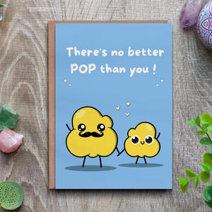 Lustige Vati Karte – kein Butterpop als Sie humorvolles Vatertags-Geburtstagsgeschenk für Vati