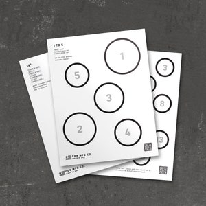 Printable Shooting Range Drill Training Targets — Made In USA