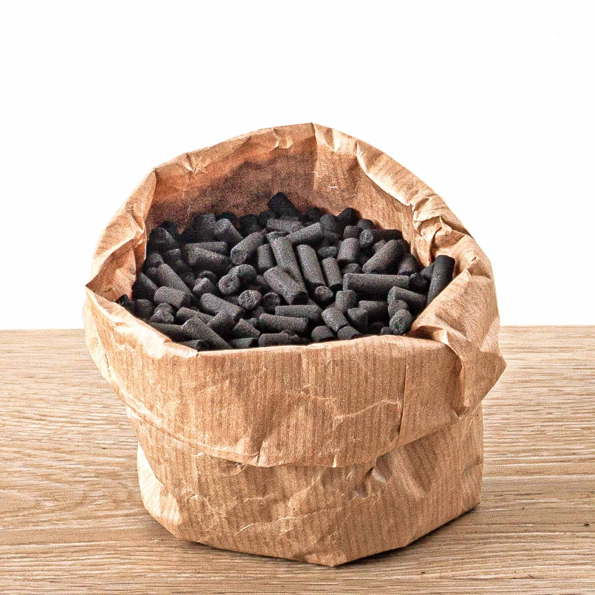 Carbón vegetal en trozos extra grande