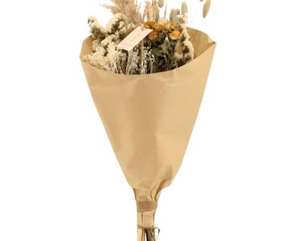 Trockenblumen - Bouquet Natural - Getrocknetes Bouquet - 50cm - Ø20