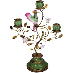Bird Polyresin Multi ljusstake 26x13x37cm – färgglatt uttryck för din inredning
