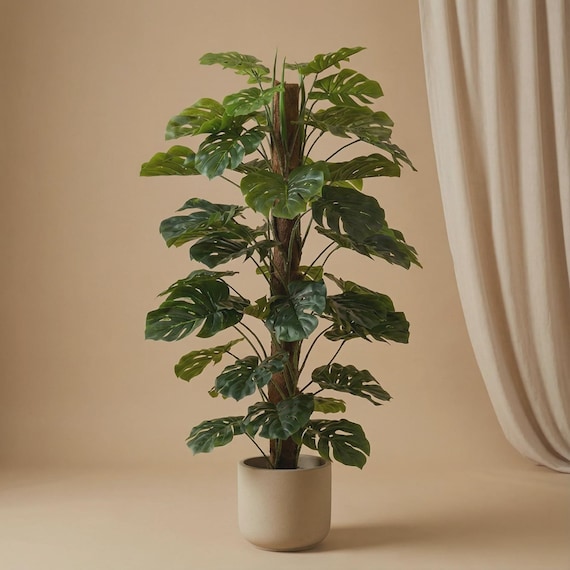 Monstera Deliciosa - Hole Plant - 150 Cm - Artificial Plant - Etsy