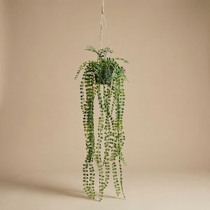 Artificial Ficus Pumila - hangplant in pot - 85 cm