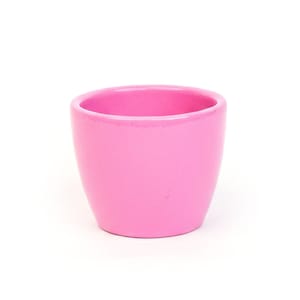 Pretty in Pink - Mini plantenpotje - Pot Boule Roze - Ø 6 cm ↑ 6 cm