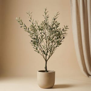 Artificial Olive tree im Topf - Kunstpflanze - UV - 90 cm
