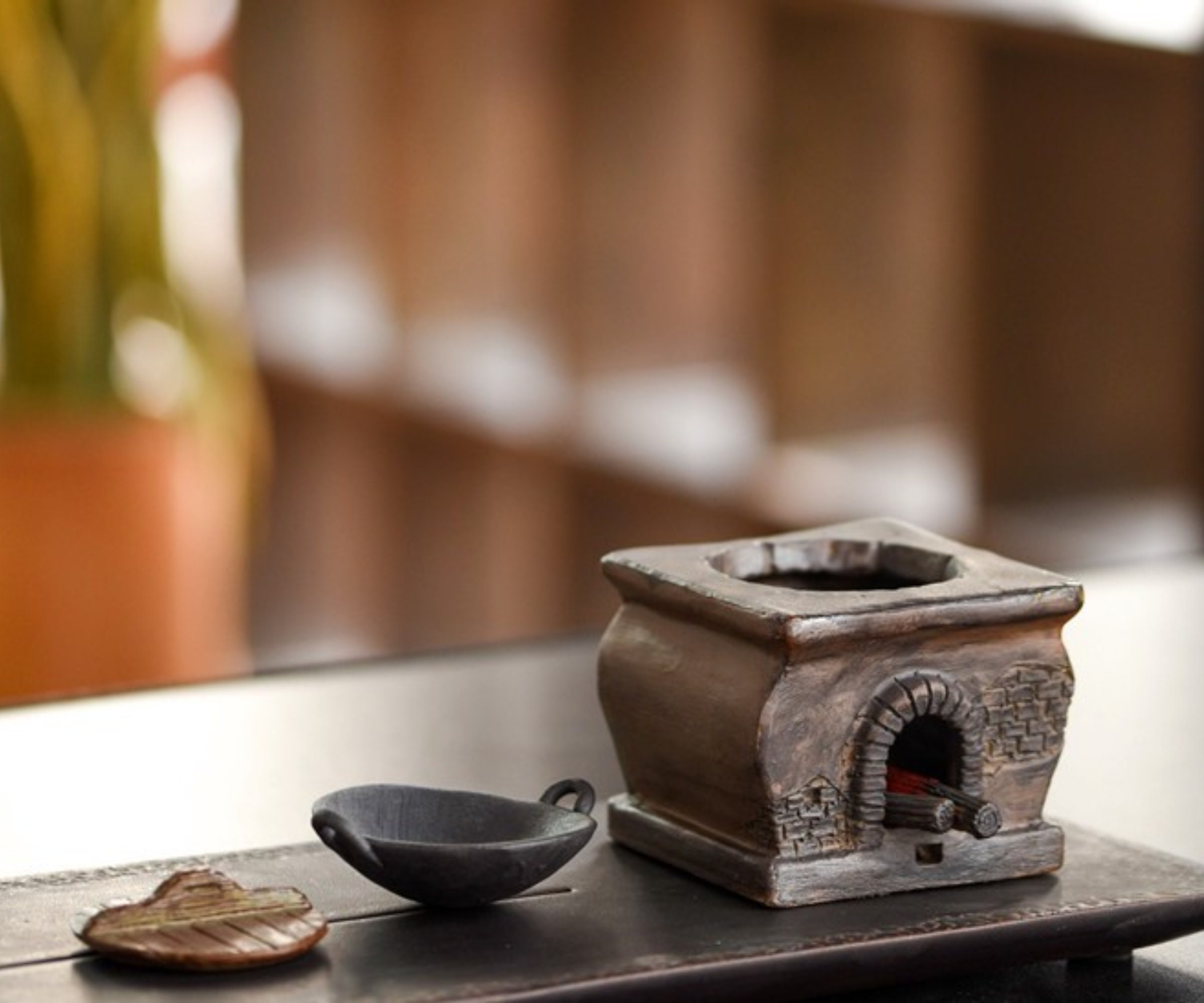 Ceramic Incense Burner Mini Stove Incense Furnace Candle Stove Home Fu –  acacuss