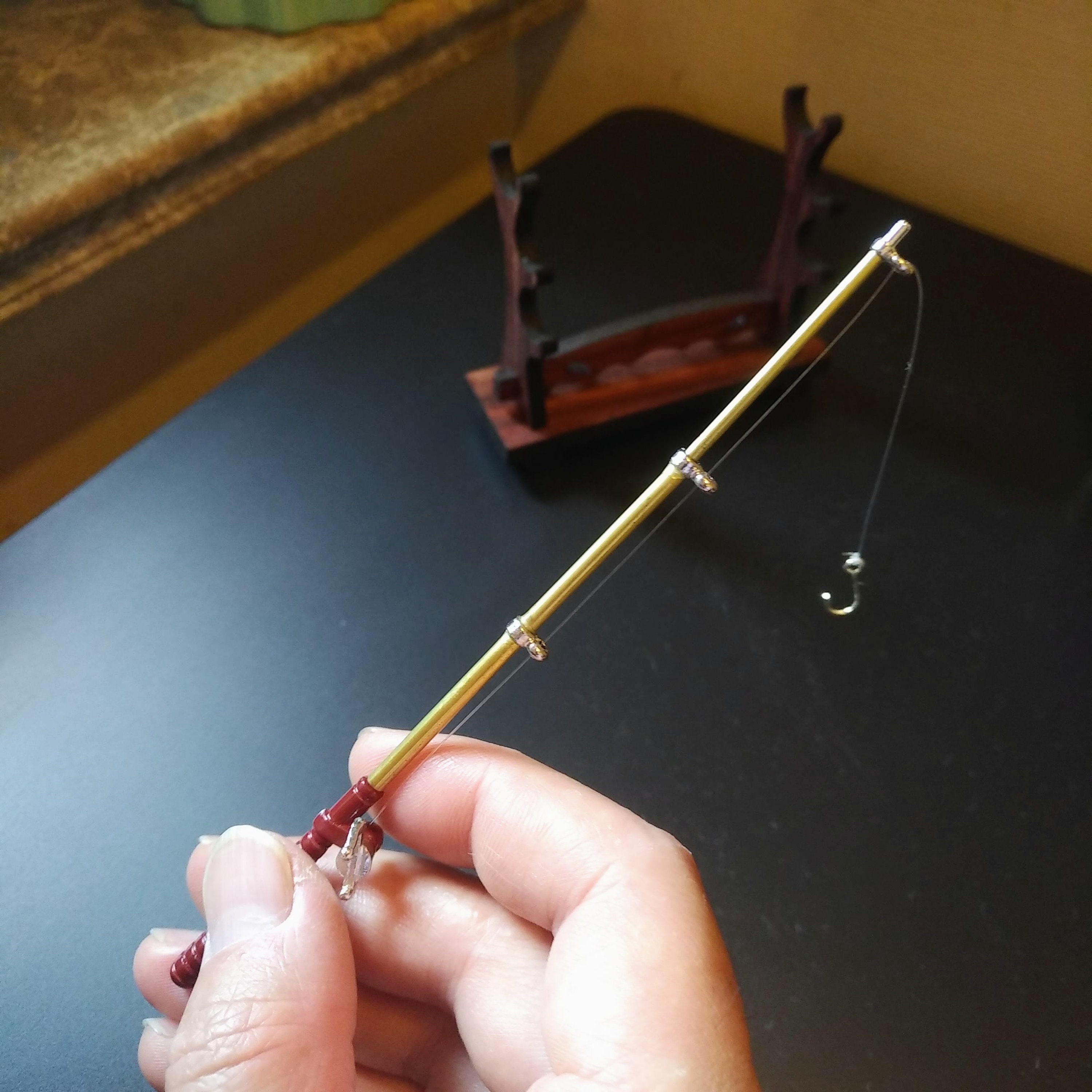 DIY Tiny Fishing Rod