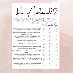 Hoe onhandig? IceBreaker-spel | Vragen over IceBreaker | Afdrukbaar etentje | Gespreksstarters | Direct downloaden