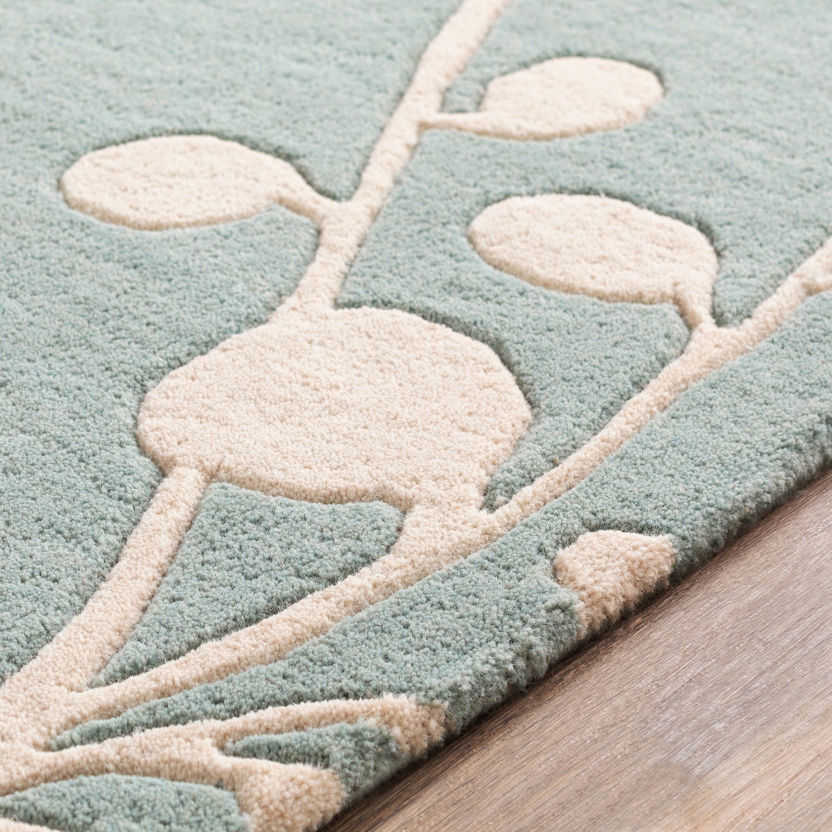 Hand Tufted Modern Floral Wool Area Rug Handmade Area Rug Hand Etsy UK hand-tufted-modern-floral-wool-area-rug-handmade-area-rug-hand-etsy-uk