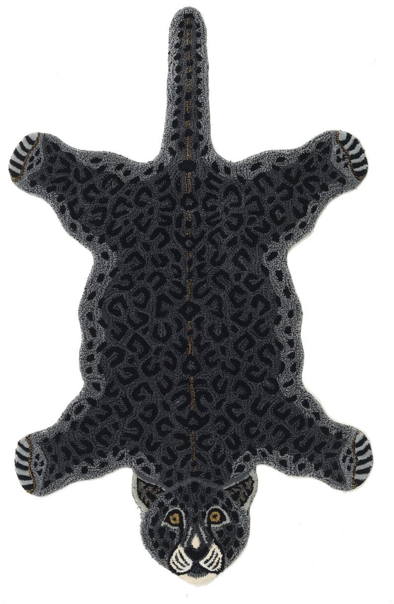 Hand Tufted tibetischen Tiger Teppich Haut große Katze ...