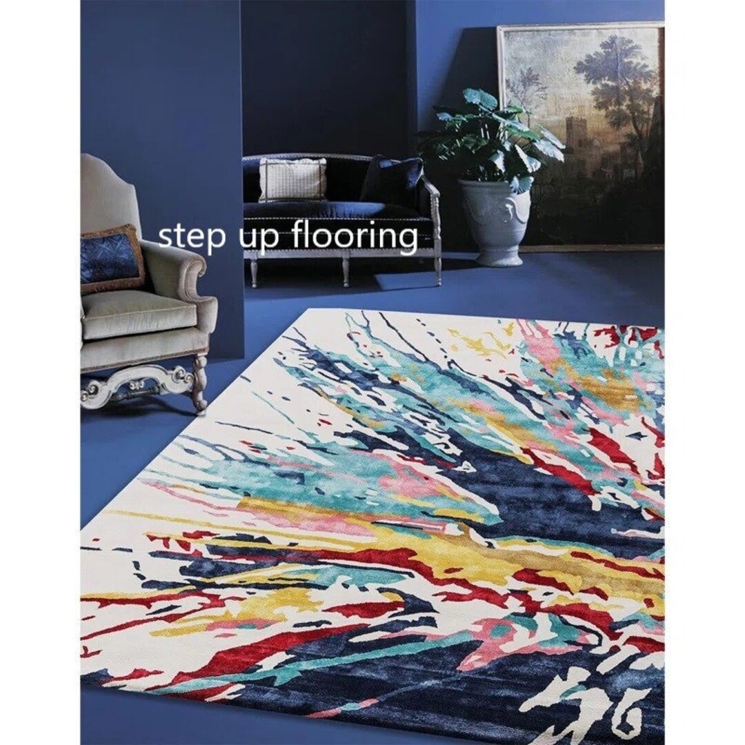 Bohemian Handmade Designer Rug Custom Carpet Contemporary Etsy