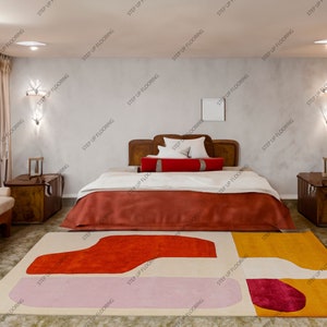 Matilda Goad plaid hand tufted rug Luxurious Designer Large Area Rug for Bedroom, Living Room, or Hallway Add Style and Comfort to Any Space